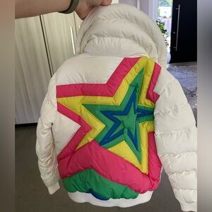 Perfect Moment White Kids Puffer Jacket